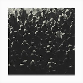 'The Crowd' 3 Canvas Print