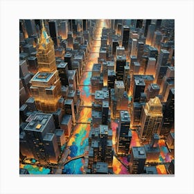 Chicago Cityscape Canvas Print