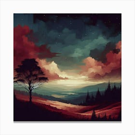 Landscape Painting 264 Canvas Print