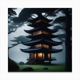 Pagoda 1 Canvas Print