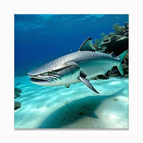 Tiger Shark 1 Canvas Print