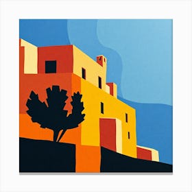 Adobe House Canvas Print