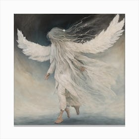 Angel Of The Night Canvas Print