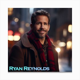 Ryan Reynolds 1 Canvas Print