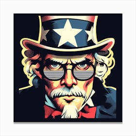 Uncle Sam 4 Canvas Print