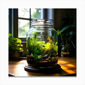 Terrarium Canvas Print