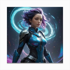 Gamer Girl Canvas Print