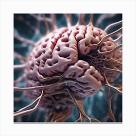 Brain And Nerves 11 Canvas Print