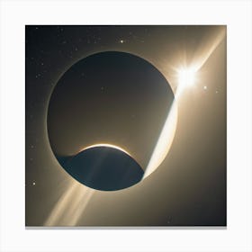 Eclipse Of The Moon Canvas Print