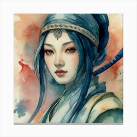 Default Art Print Shinobi The Magic Of Watercolor A Deep Dive 0 (1) Canvas Print