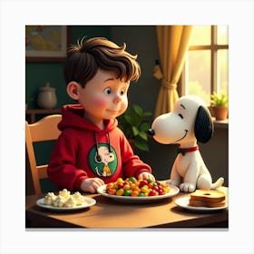 Peanuts And Peanut Butter 1 Canvas Print