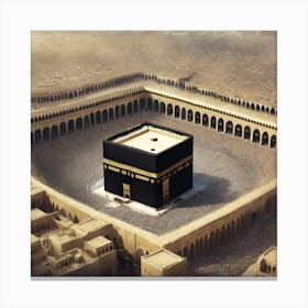 Kaaba Canvas Print