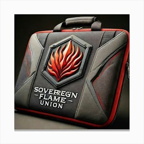 Sovereign Flame Laptop Carrying Case Canvas Print