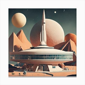 Space Station Canvas Print