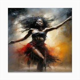 Dancer Canvas Print