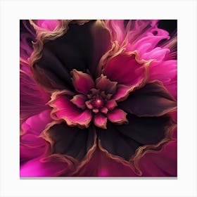 Abstract Flower 1 Canvas Print