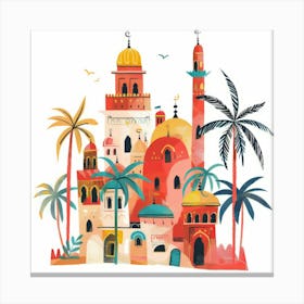 Islamic City 1 Canvas Print