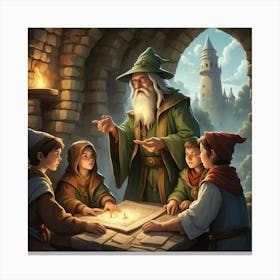 Wizards And Wizardry Canvas Print