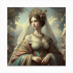 Empress Of Russia Painting Canvas Print
