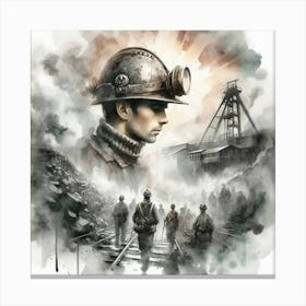 Miners Canvas Print