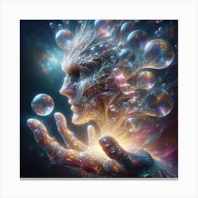 Crystal 3 Canvas Print