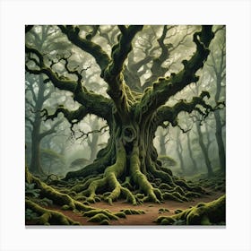 Largest Tree In The World Canvas Print