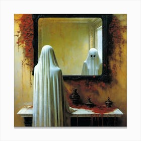 Ghosts In The Mirror Canvas Print