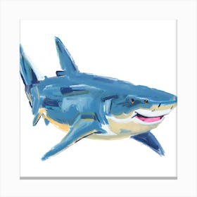 Bull Shark 02 Canvas Print