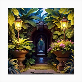 Botanical Gardens Canvas Print