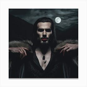 Dracula 5 Canvas Print