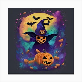 Halloween Witch 7 Canvas Print