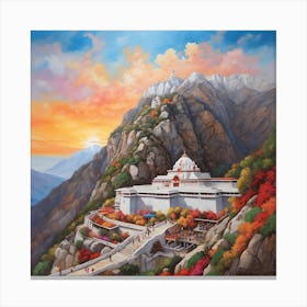 Tibetan Temple Canvas Print