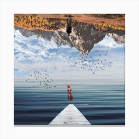 Dive In Canvas Print