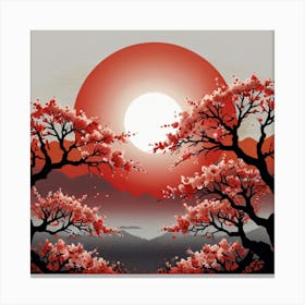 Sakura Blossoms Canvas Print