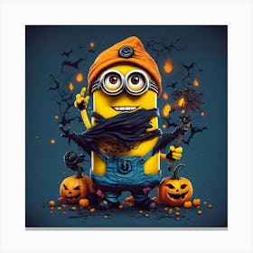 Minion Halloween 1 Canvas Print