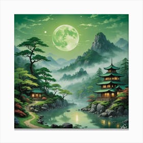 Japanese Art 6 30x30in9000x9000px 34 Canvas Print