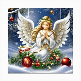 Angel Christmas 2 Canvas Print