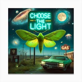 Choose The Light 2 Canvas Print