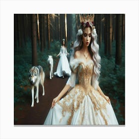 Fairytale Forest 1 Canvas Print