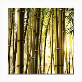 Bamboo Forest 4 Canvas Print