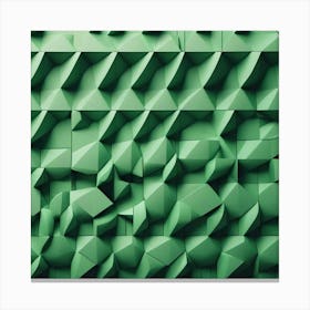 Abstract Geometric Wall 1 Canvas Print