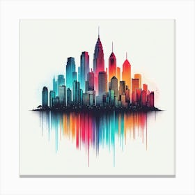 Cityscape 3 Canvas Print