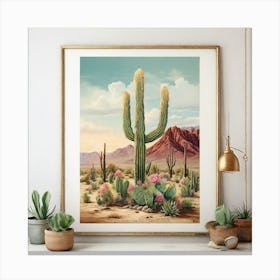 Desert Print Canvas Print