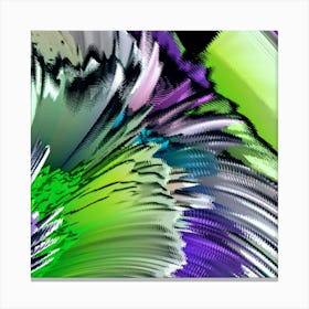 Abstract Flower 26 Canvas Print