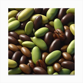 Coffee Beans 313 Canvas Print