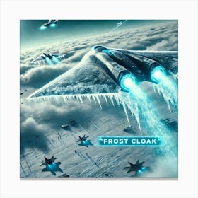 Frost Cloak Canvas Print