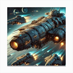 Void Citadel Dreadnought Converted Canvas Print