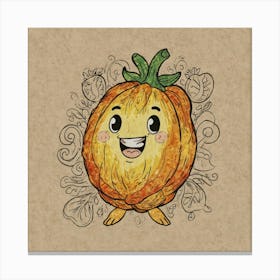 Pumpkin 1 Canvas Print