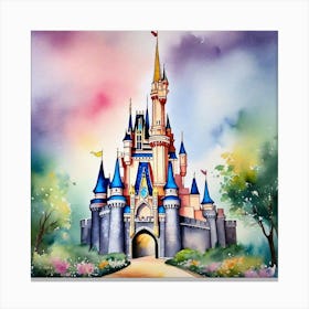Cinderella Castle 59 Canvas Print