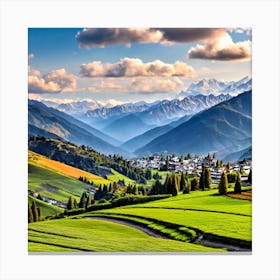 Beautiful picture of the Day Canvas Print